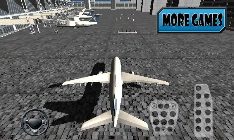 3D Airplane Parking Simulator