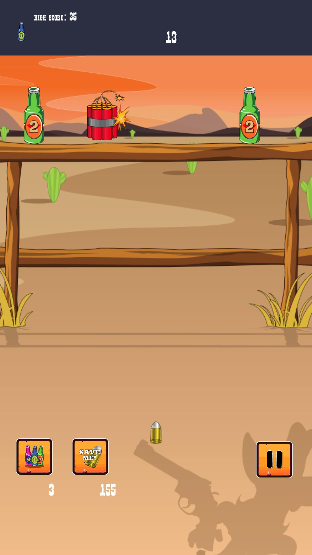 Wild West Bottle Shootout