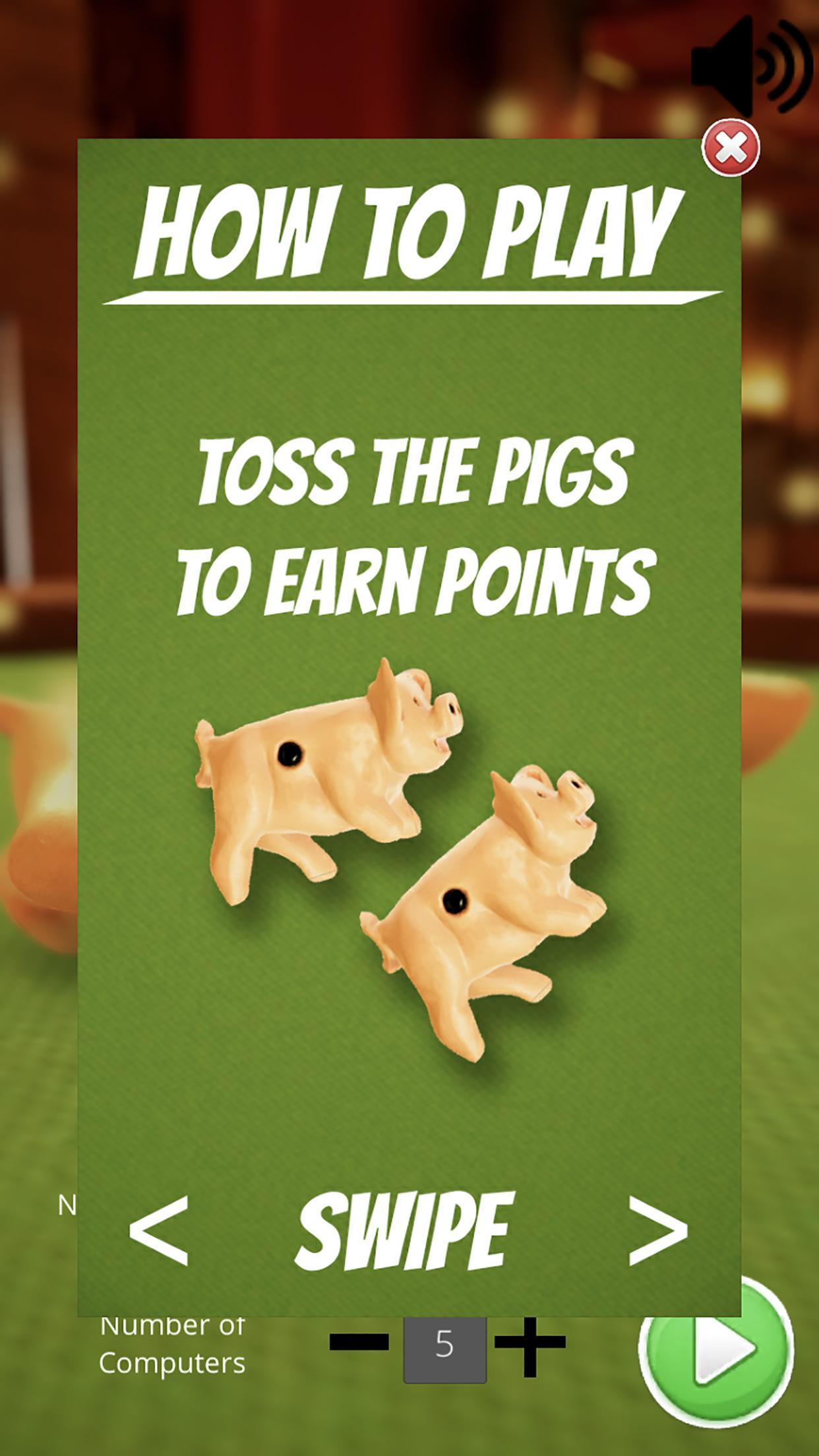 Toss the Pigs
