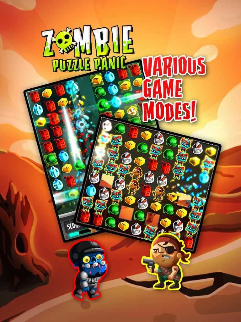 Zombie Puzzle Panic