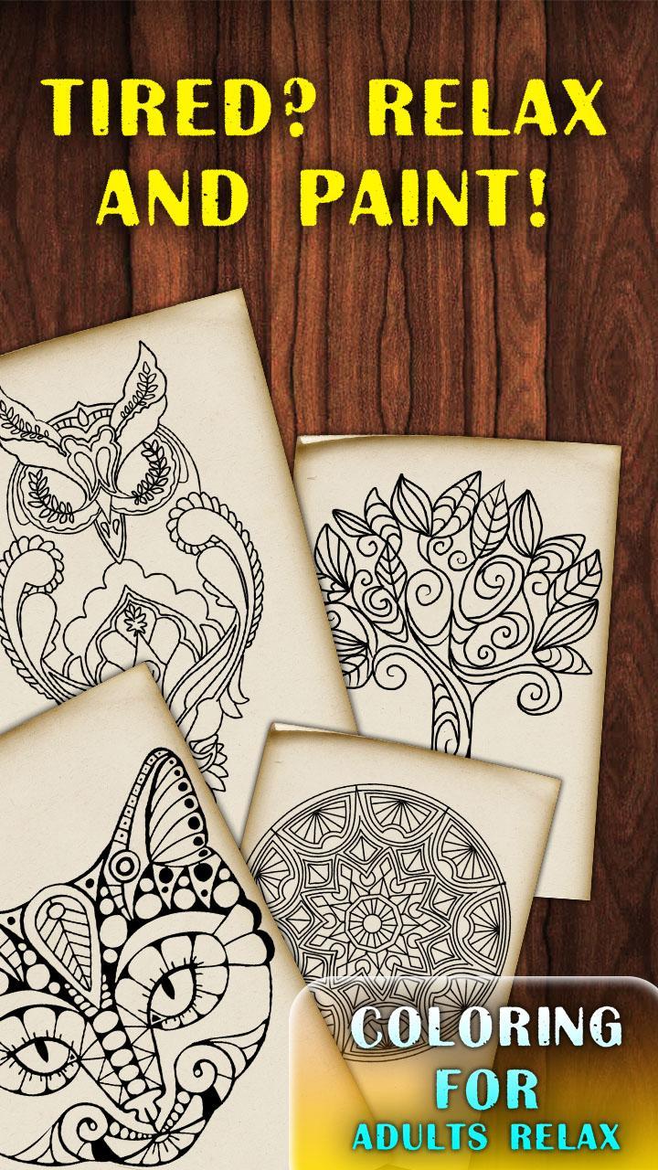 Coloring For Adults Relax