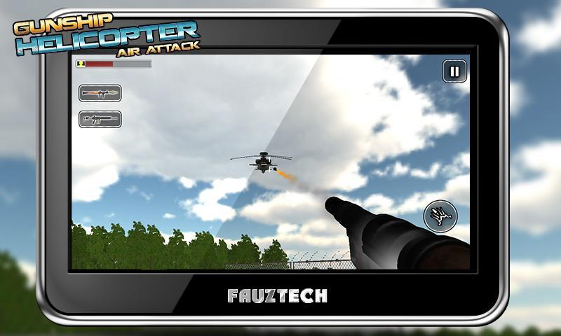 Gunship Helicopter Air Attack