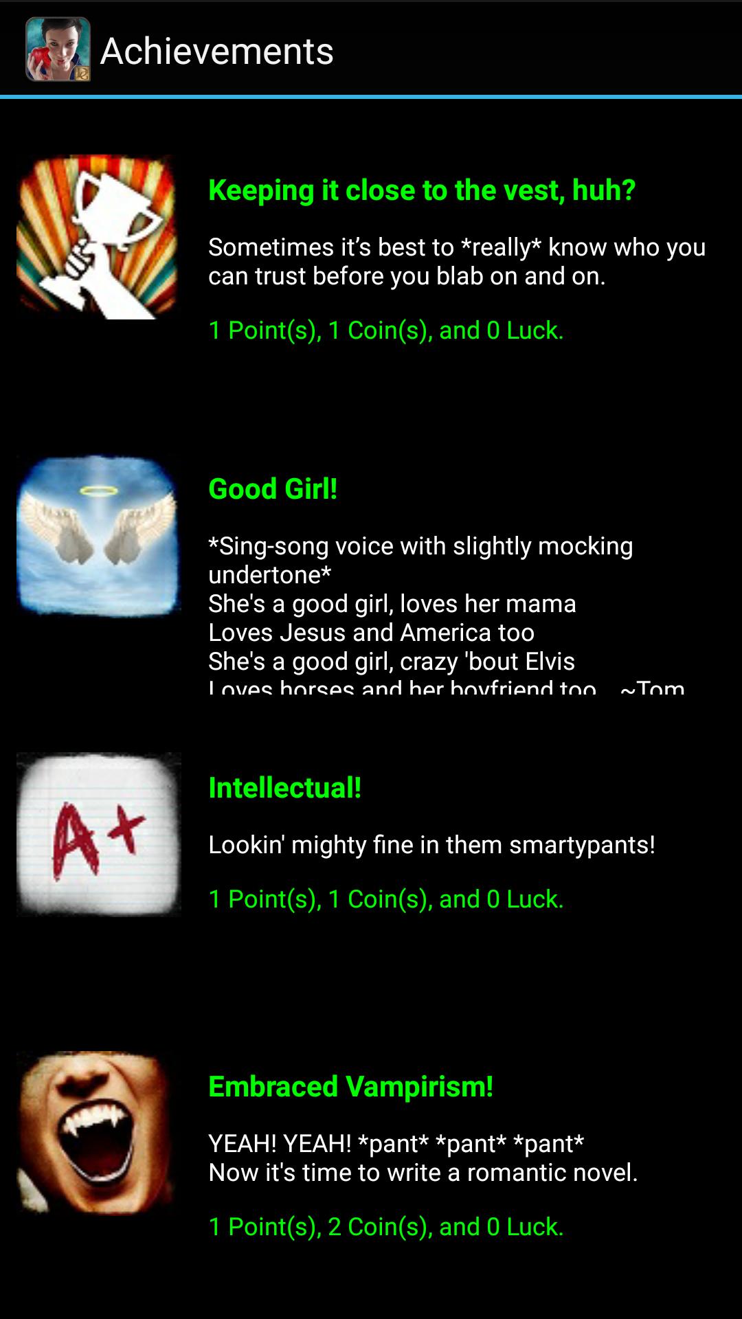 Blood and Snow (Choices Game)