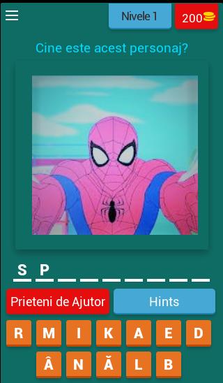 Ghiceste Personajul Marvel