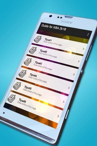 Guide for NBA 2k16