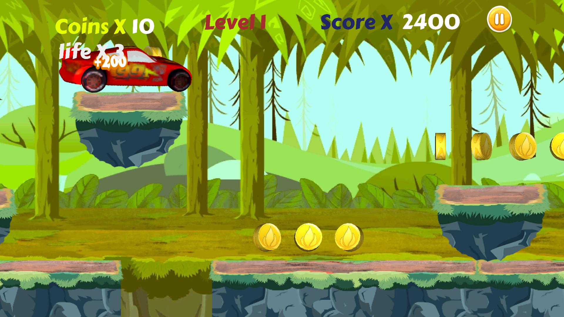 Mcqueen Jungle Run Game