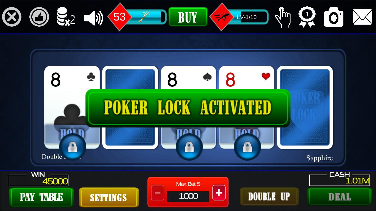 Video Poker Free - Double Bonu