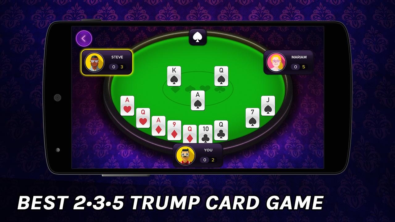 235 or 3 2 5 card game - 2 3 5 Do Teen Paanch Card