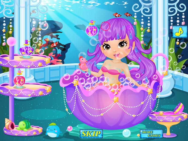 Baby Care - Mermaid Games