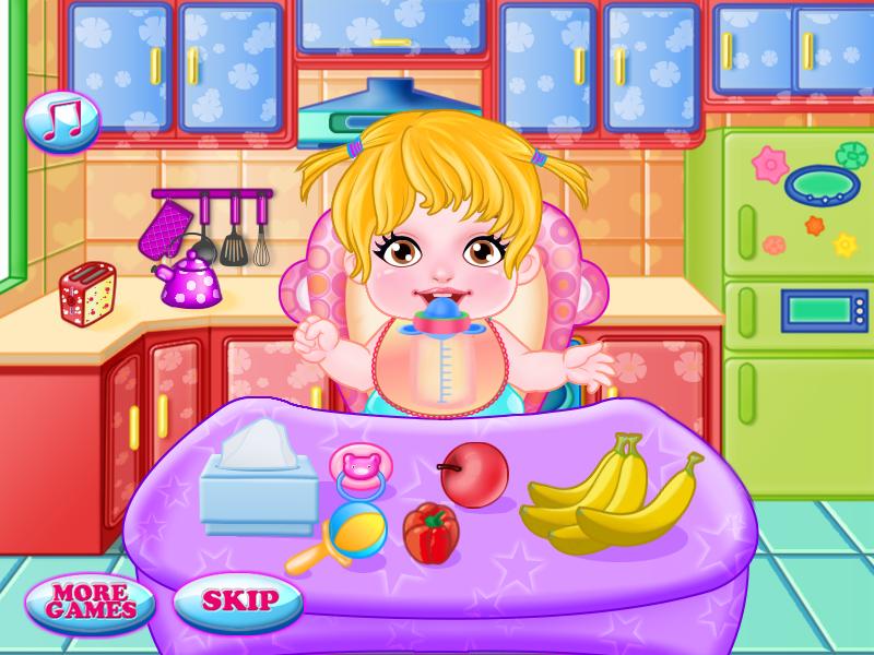 Baby breakfast games for girls