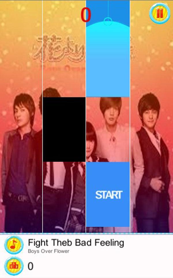 Boys Over Flowers Piano Tiles