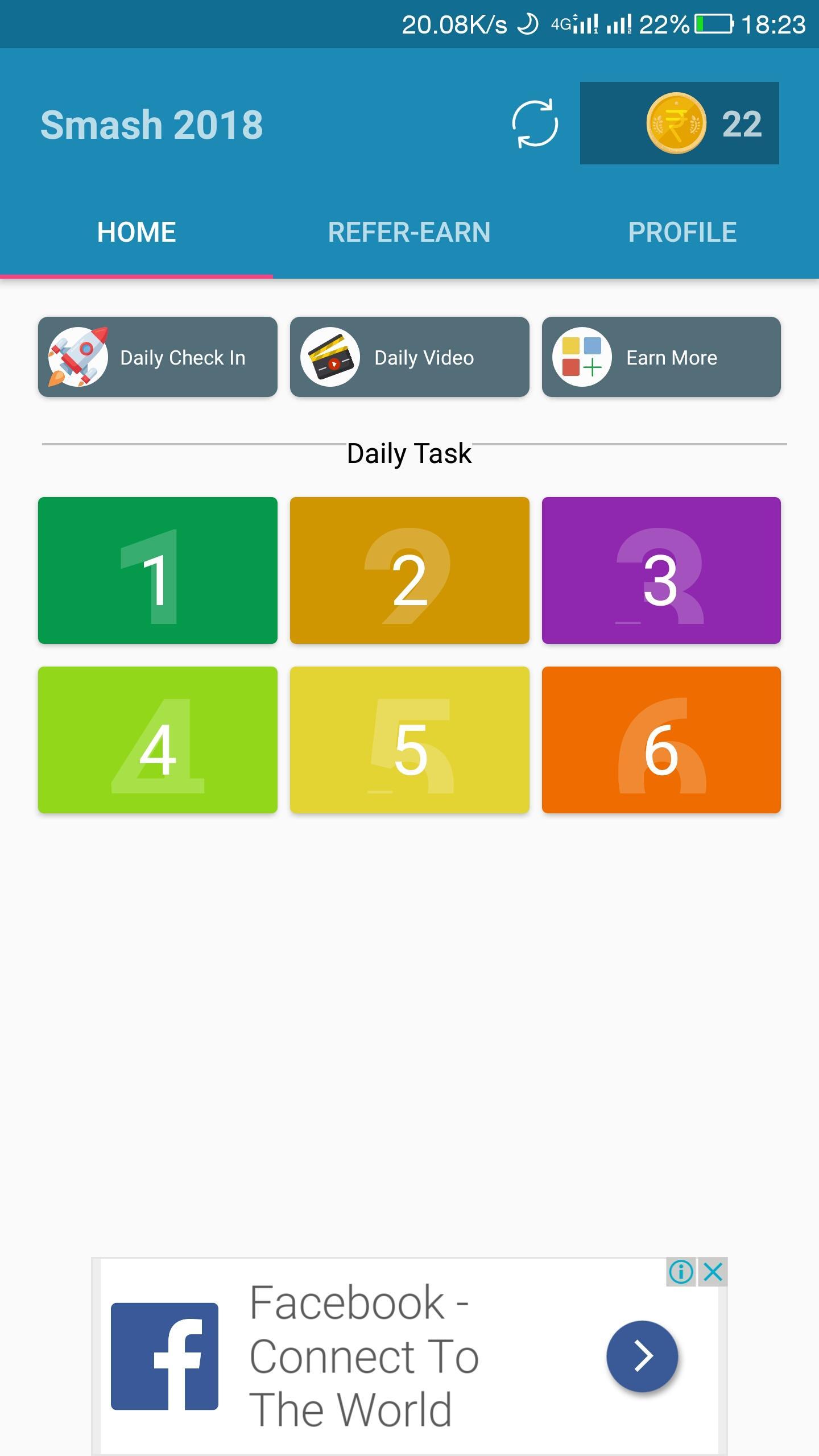 smash 2018 - earn unlimited money