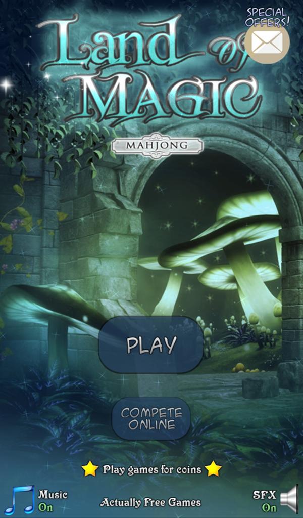 Hidden Mahjong: Land of Magic