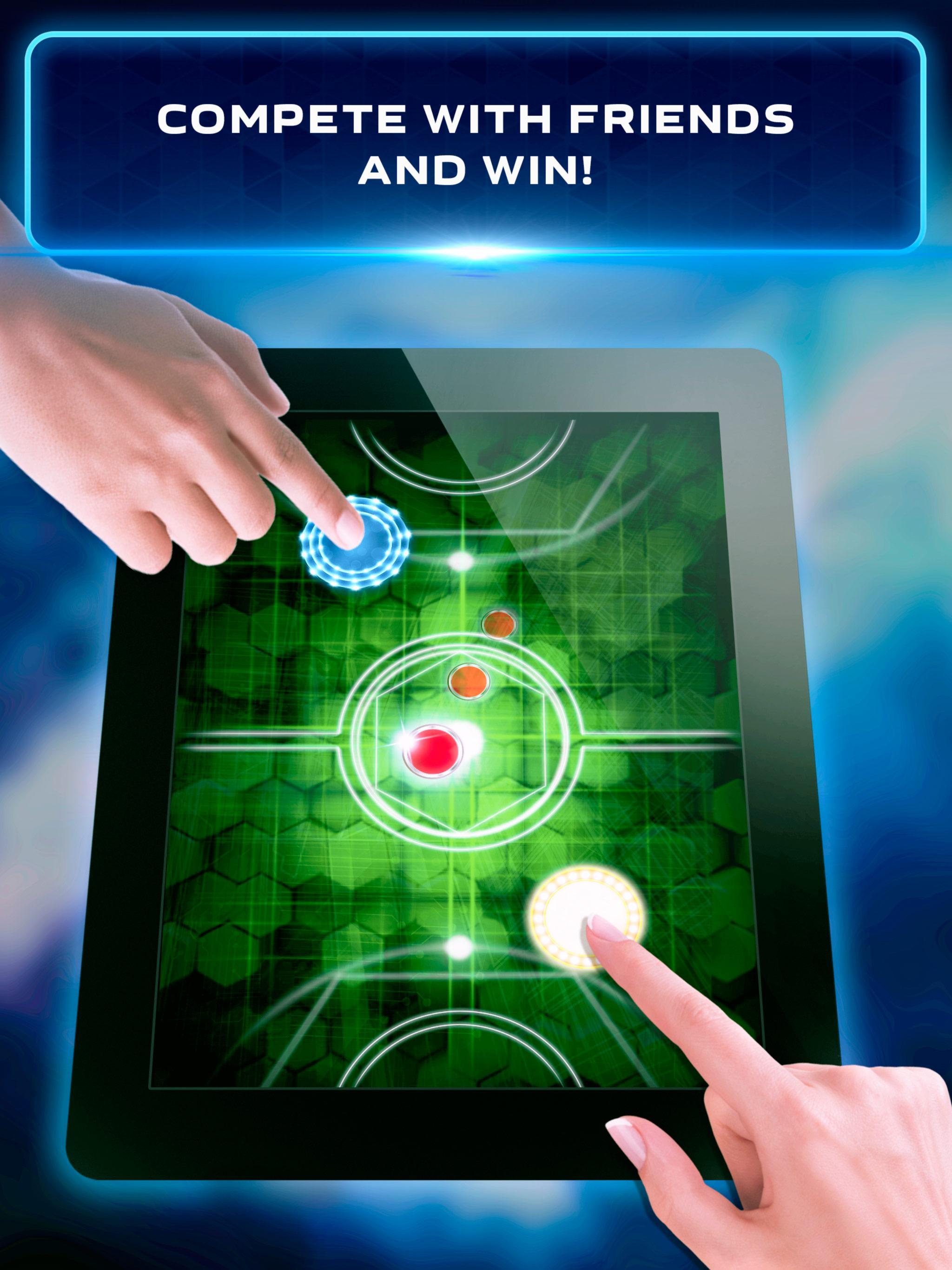 Air Hockey Neon Space