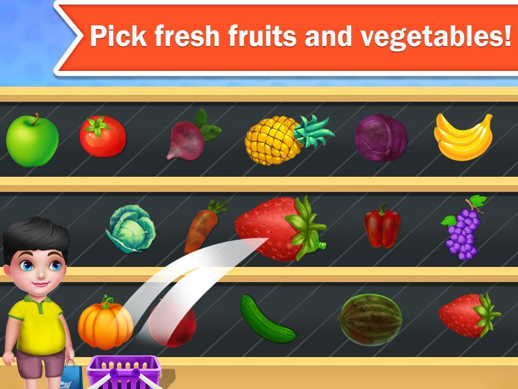 Supermarket Shopping Mall : Fun with Food