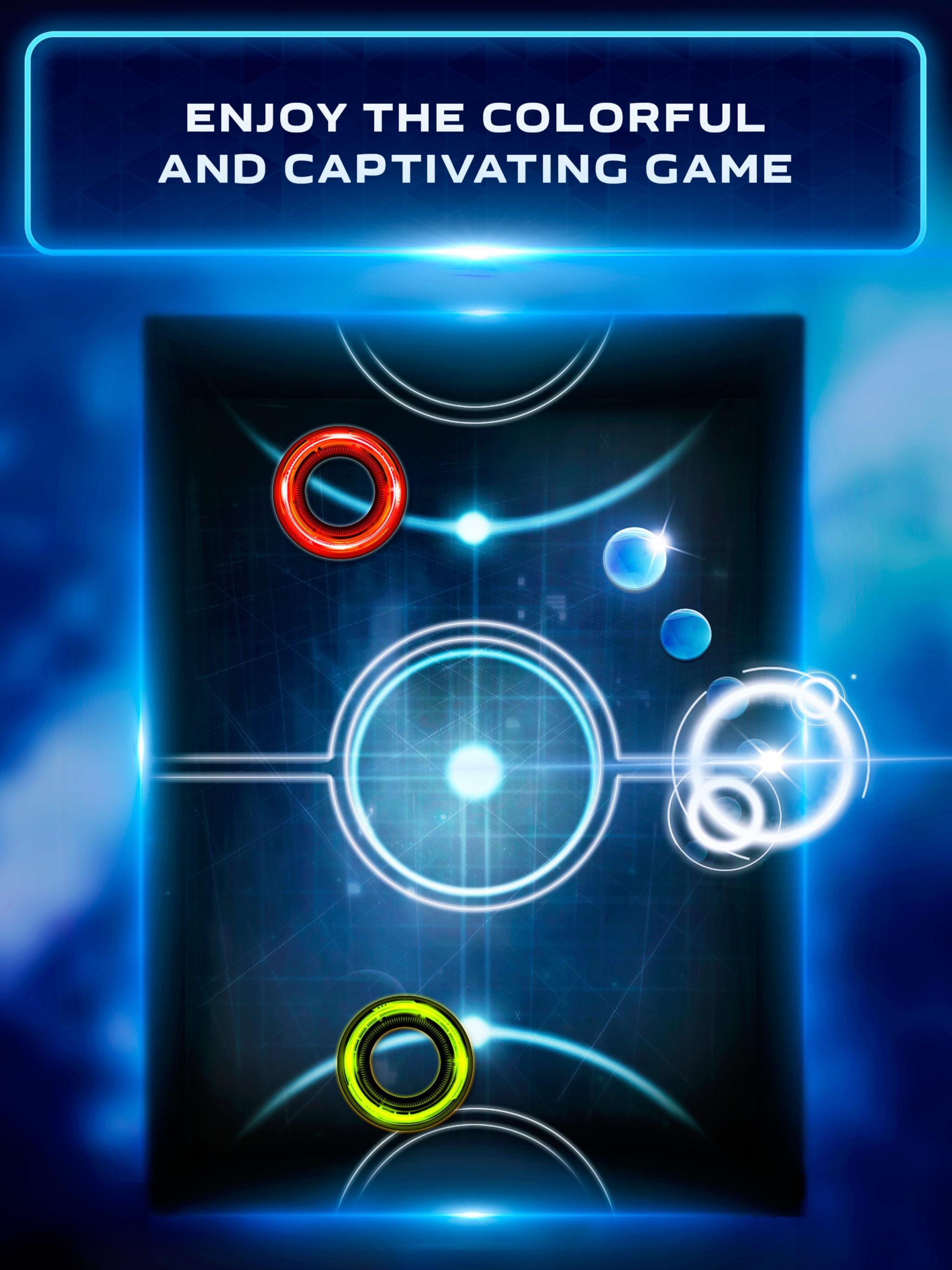 Air Hockey Neon Space