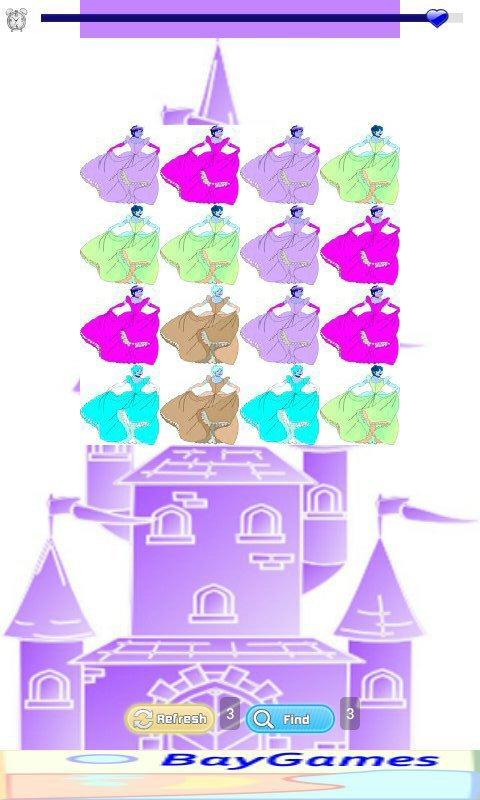 Cinderella Match Game