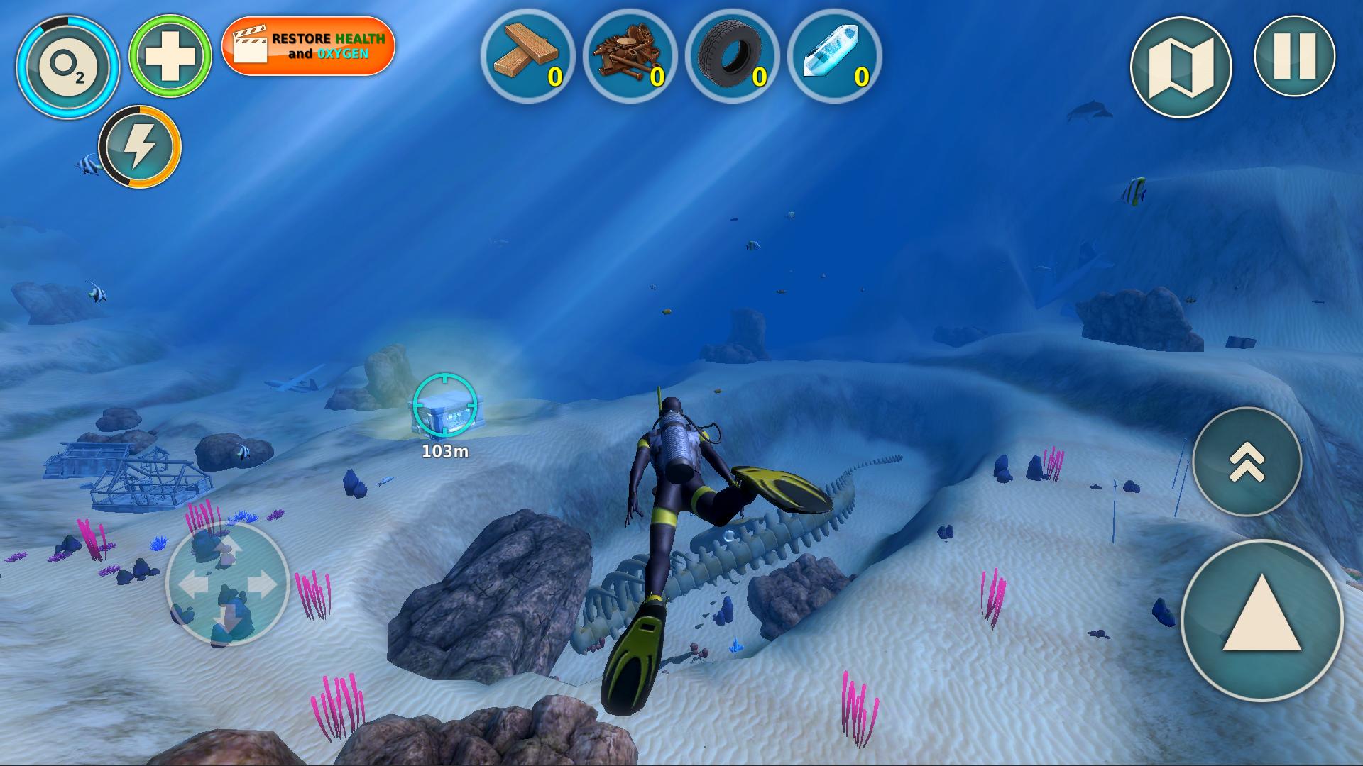 Underwater Survival Simulator