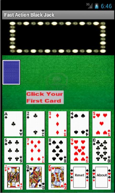 Fast Action Black Jack Advice