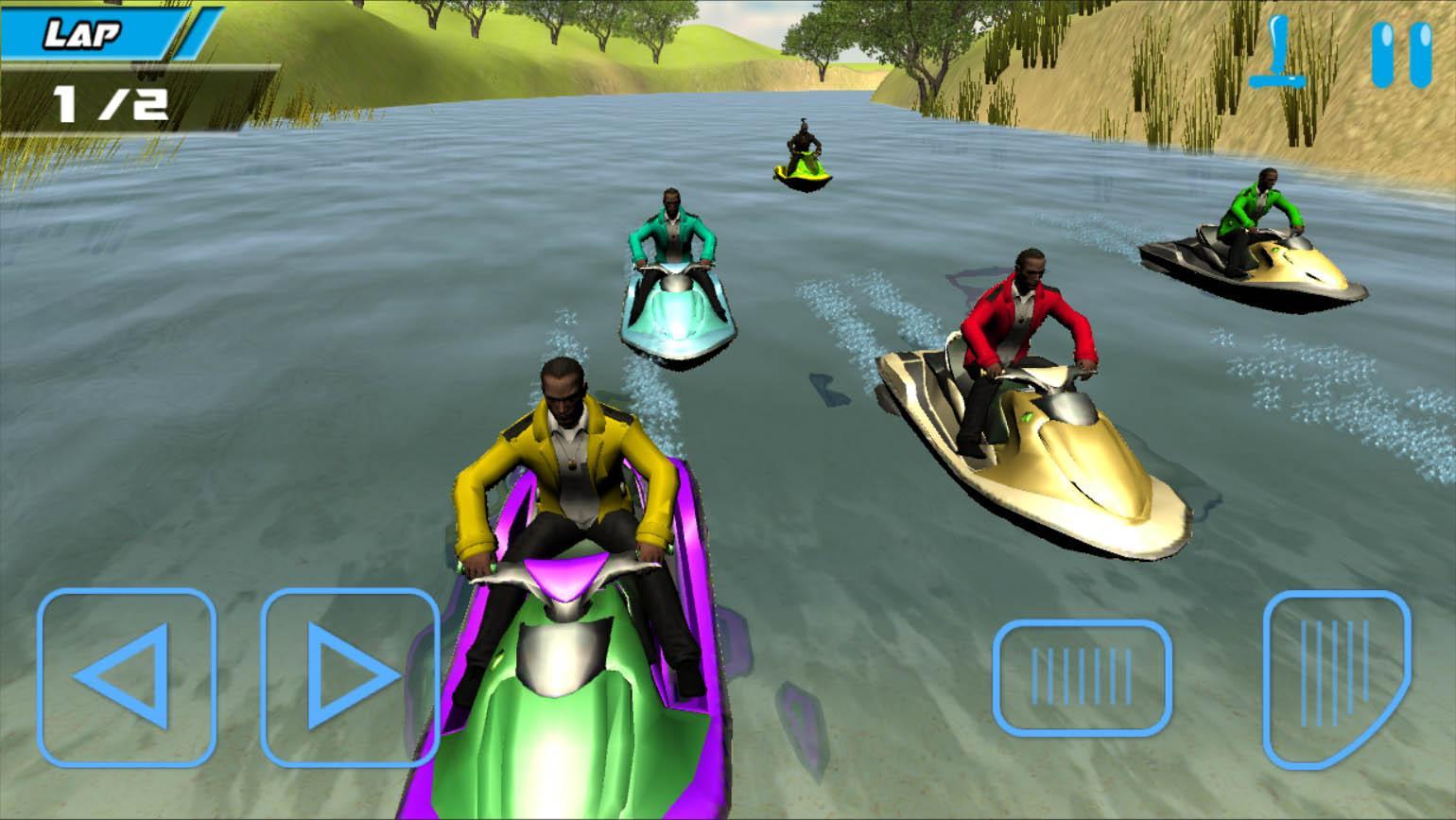 Speed boat Ski jet racing 2016