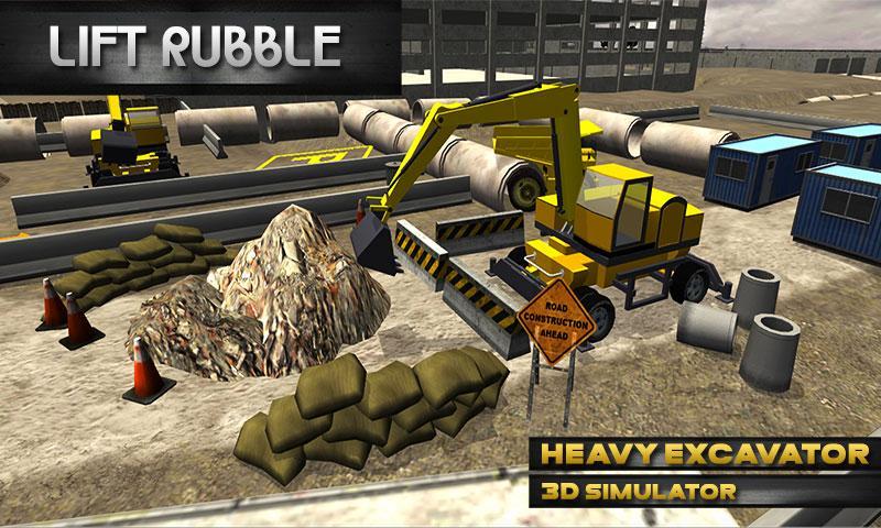 Heavy Excavator 3D Simulator