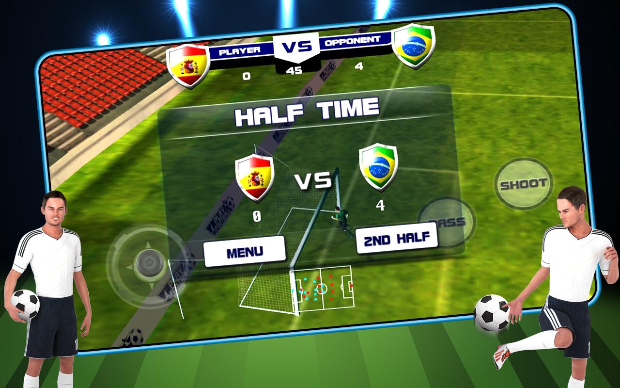 play soccer tournament