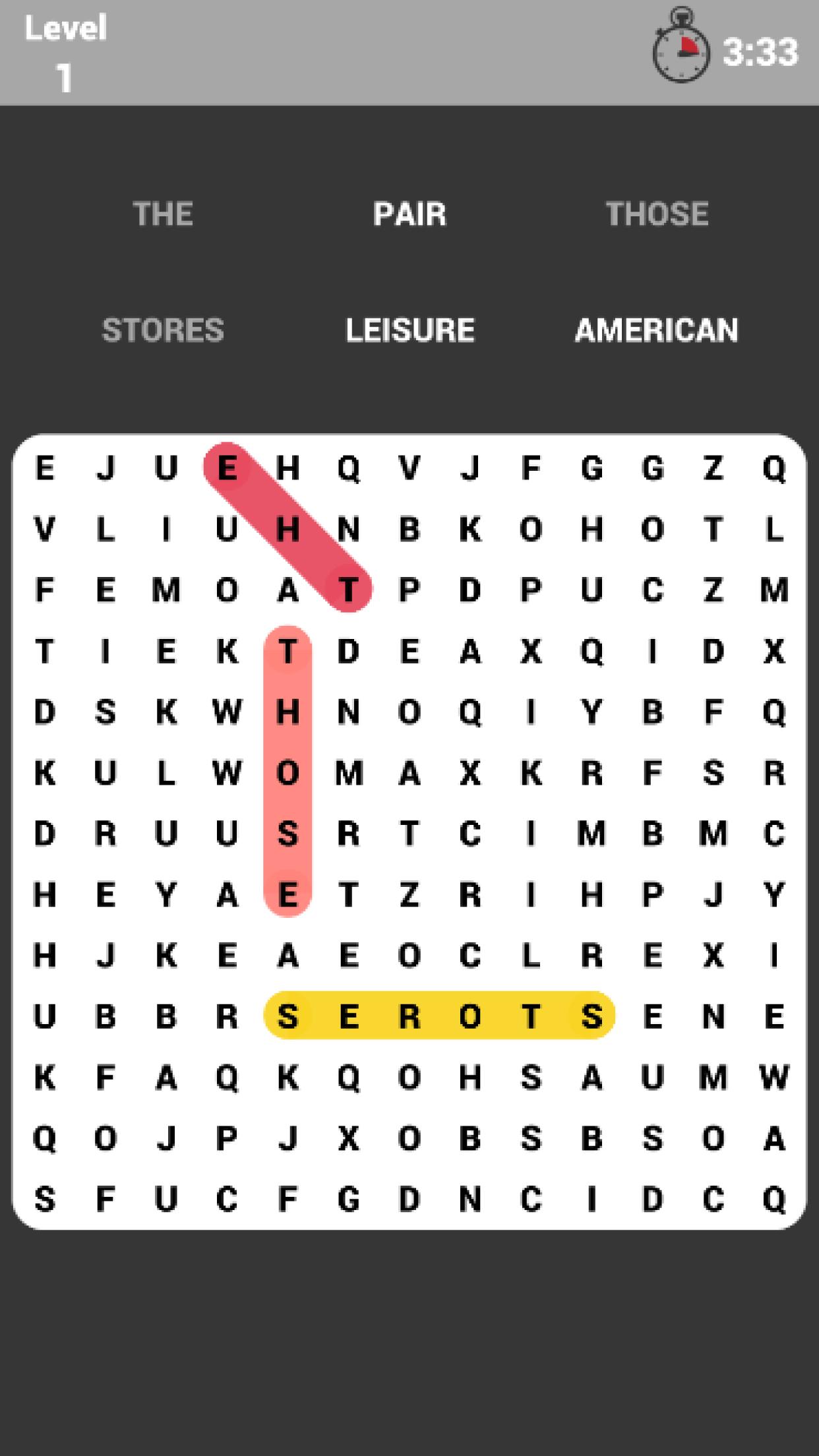 Word Search For Beginners