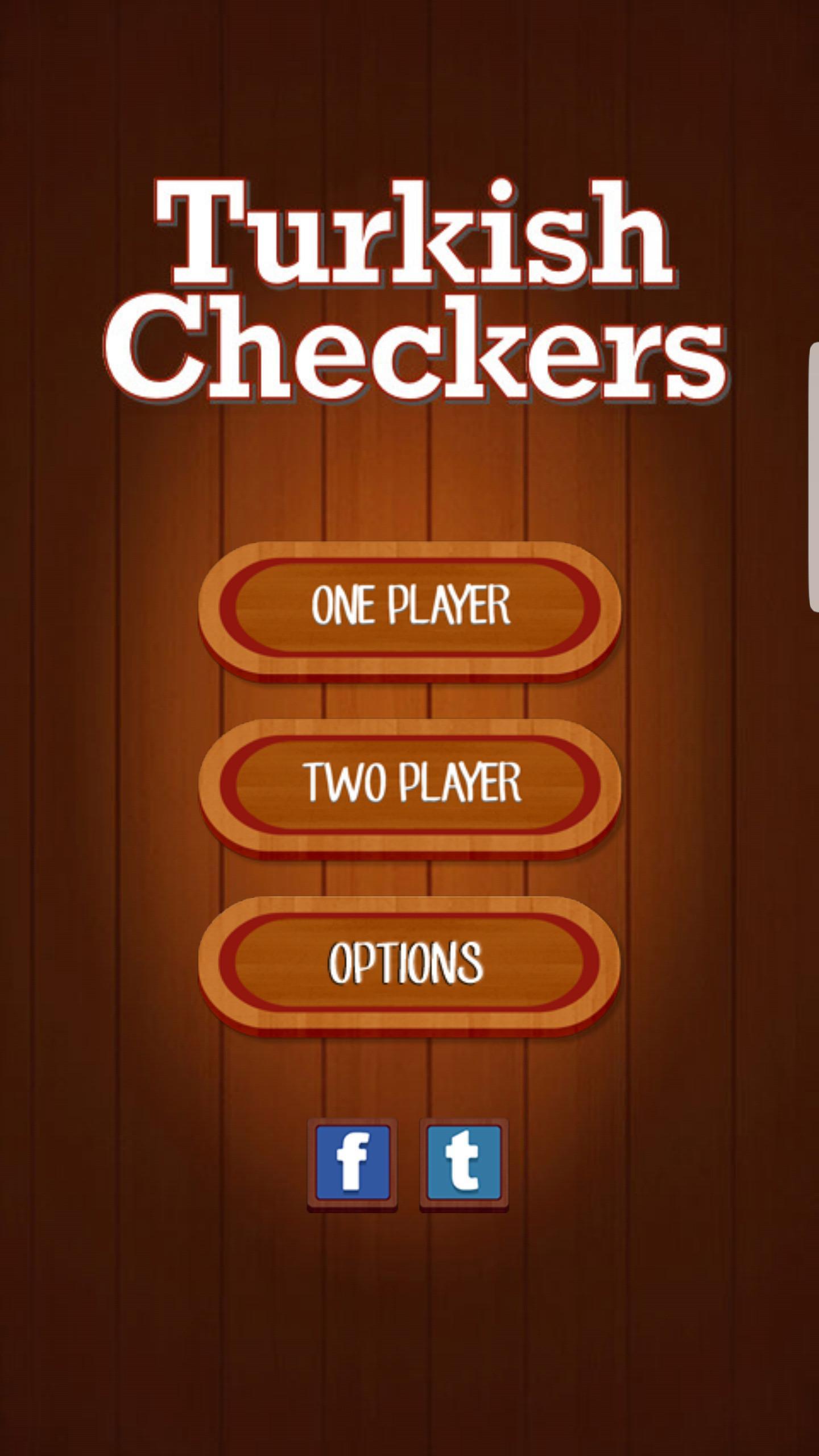 Checkers - Turkish checkers
