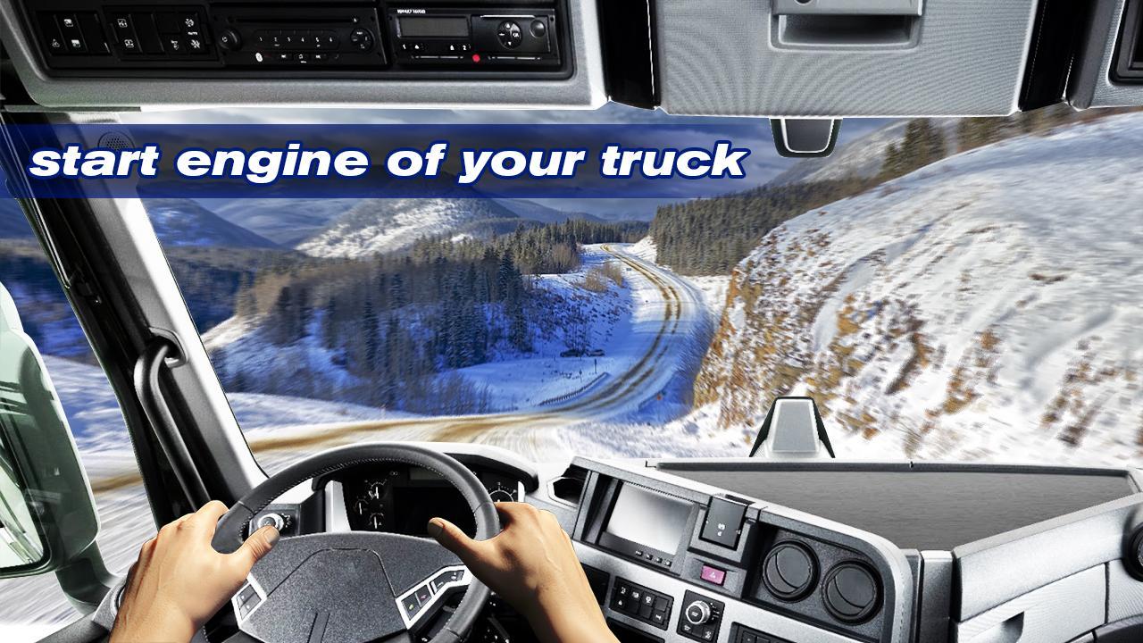 Driving in Russian Kamaz 3D