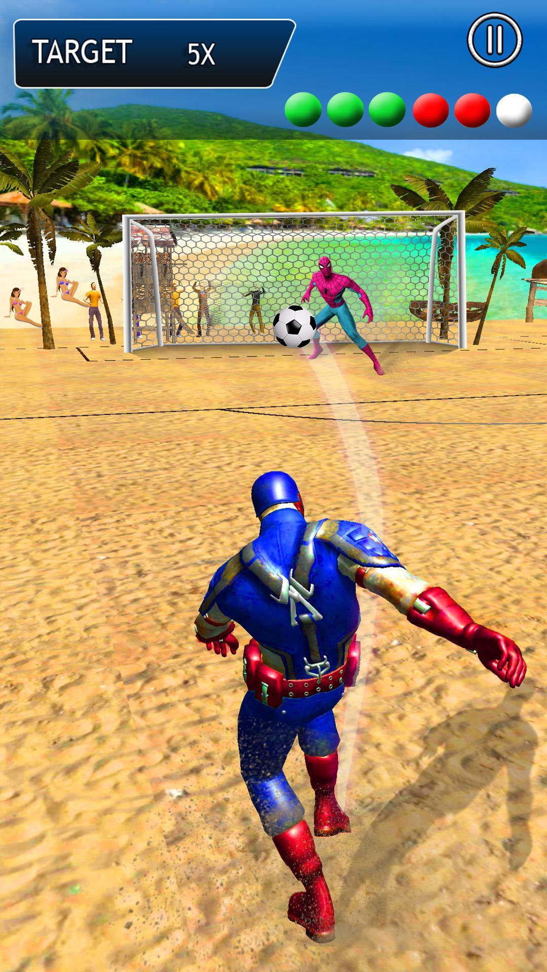 Superhero Beach Soccer