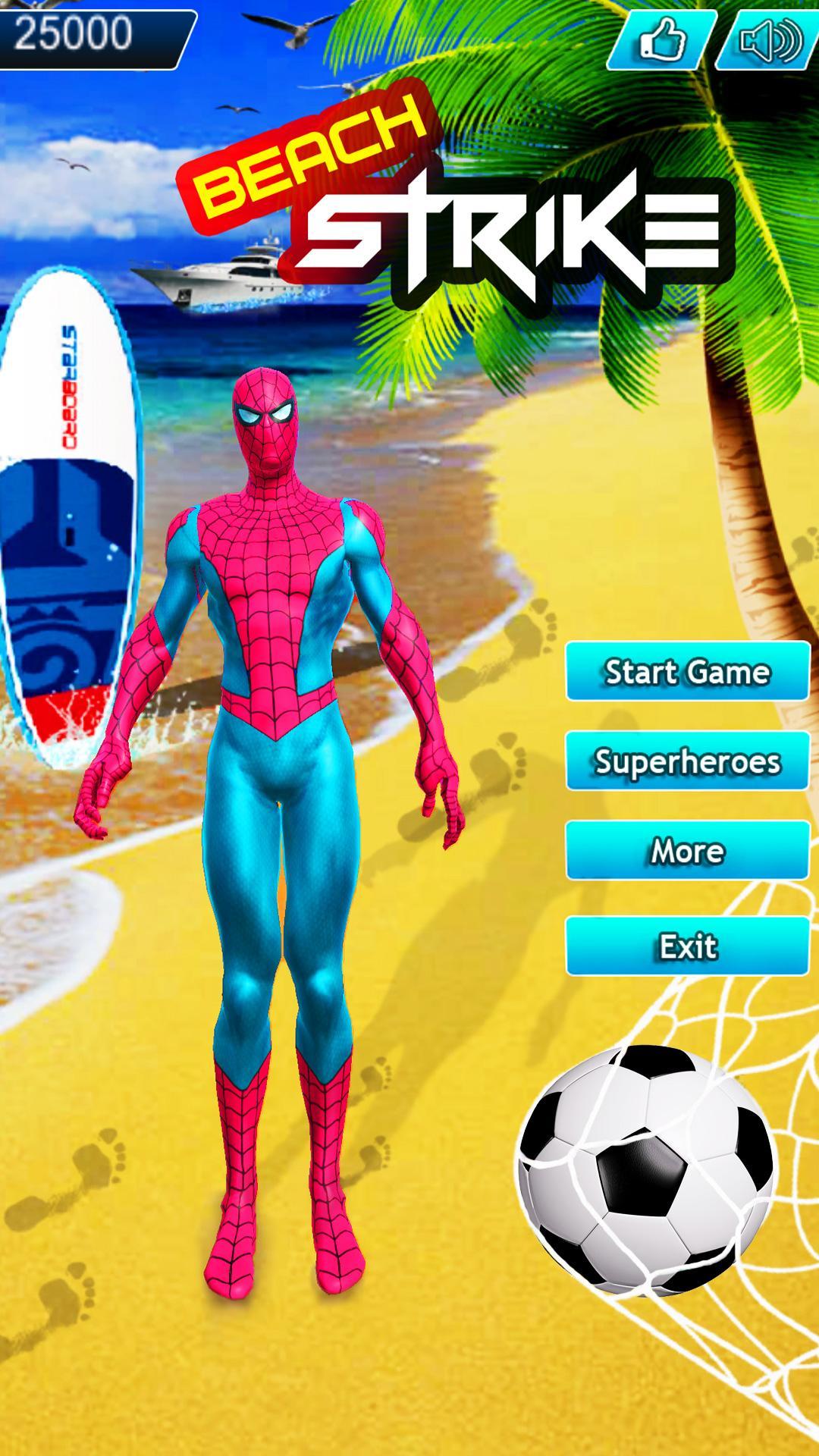 Superhero Beach Soccer