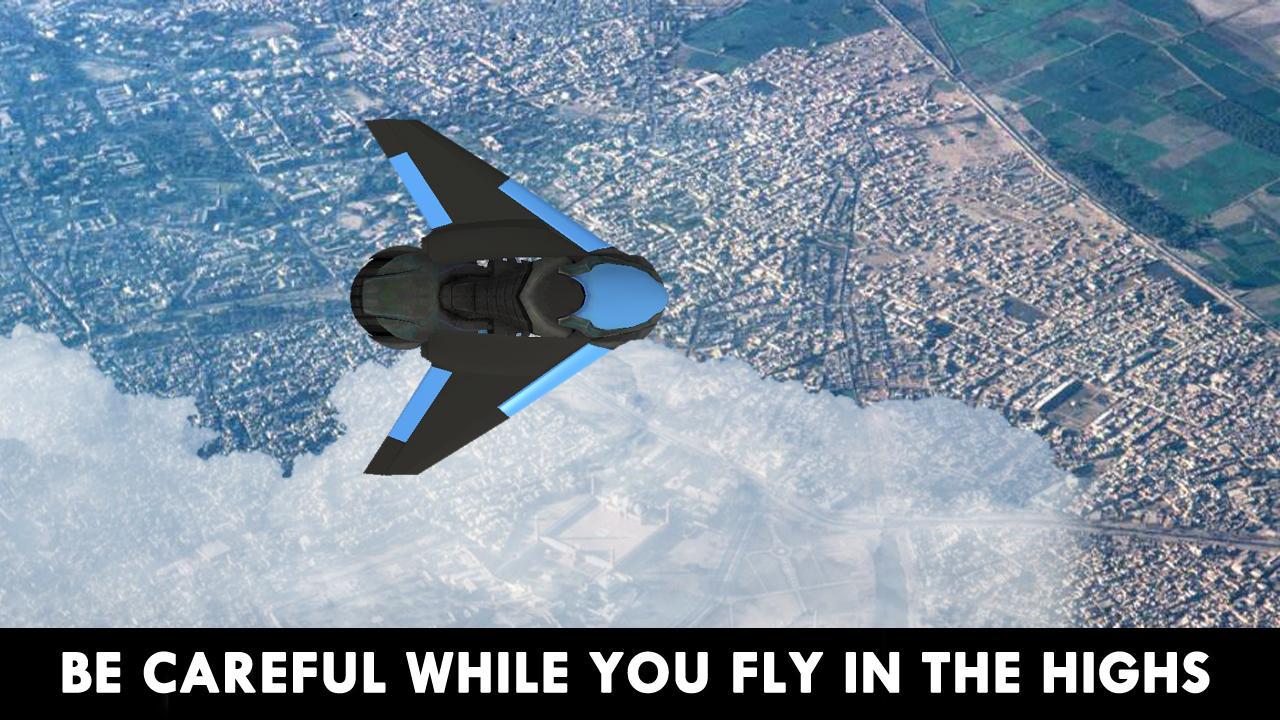 Flying motorcyle: Stunt motor bike rider