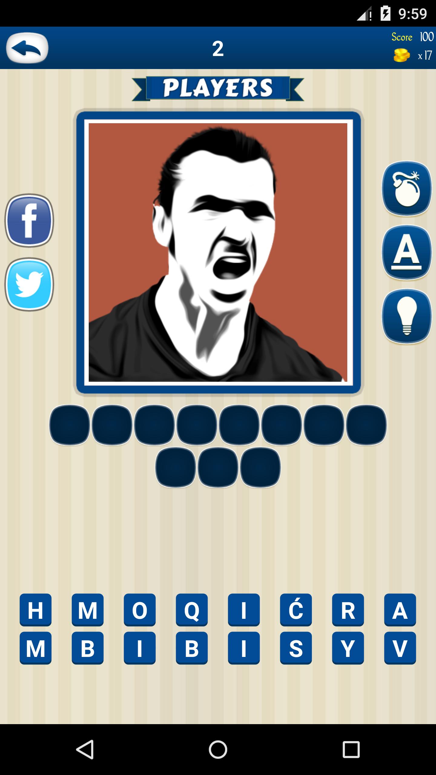 Guess the Footballer Trivia