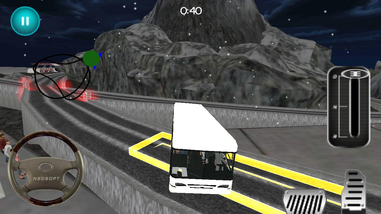 Snow Bus Driving Simulator