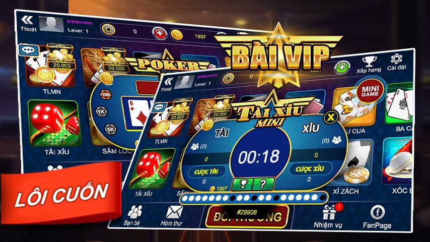 Game Bai Vip Online, Game Danh Bai Doi Thuong