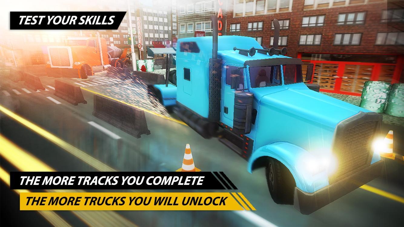 Grand Trucks Race Parking Pro