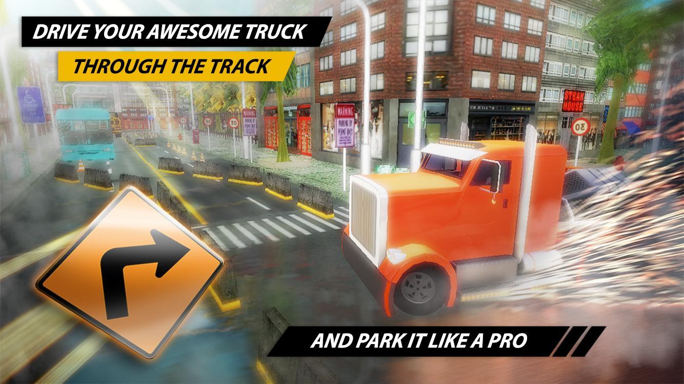 Grand Trucks Race Parking Pro