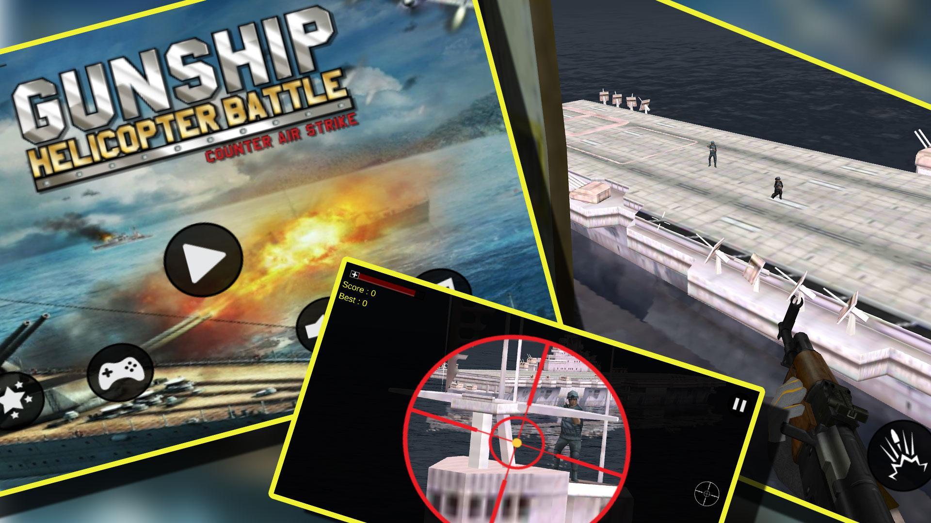 Navy Helicopter Gunner Gunship