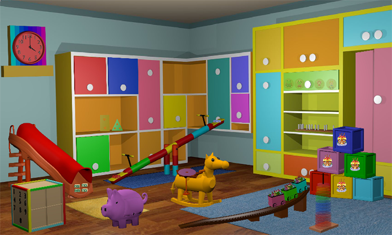 3D Escape Puzzle Kids Room 2