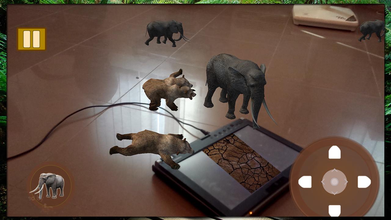 AR Elephant Simulator