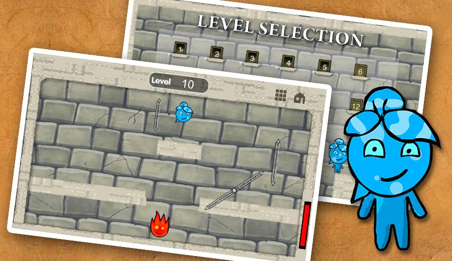 Fireboy Fall in Love Watergirl - Shooting game