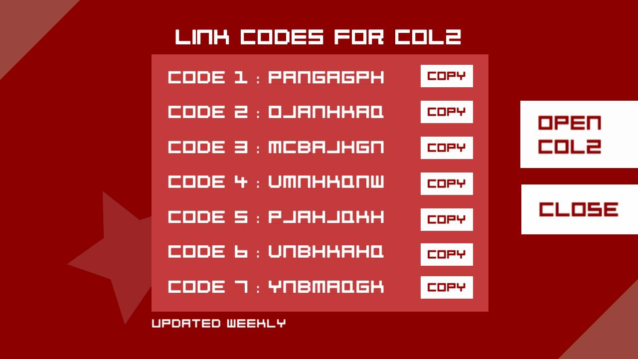 Link Codes for COL2