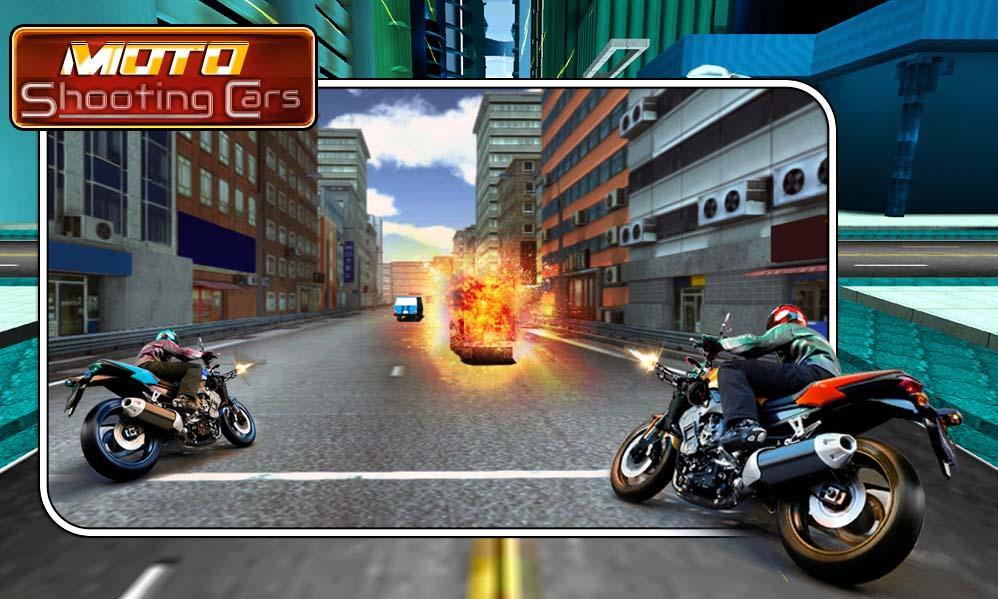 Moto Shooting Cars