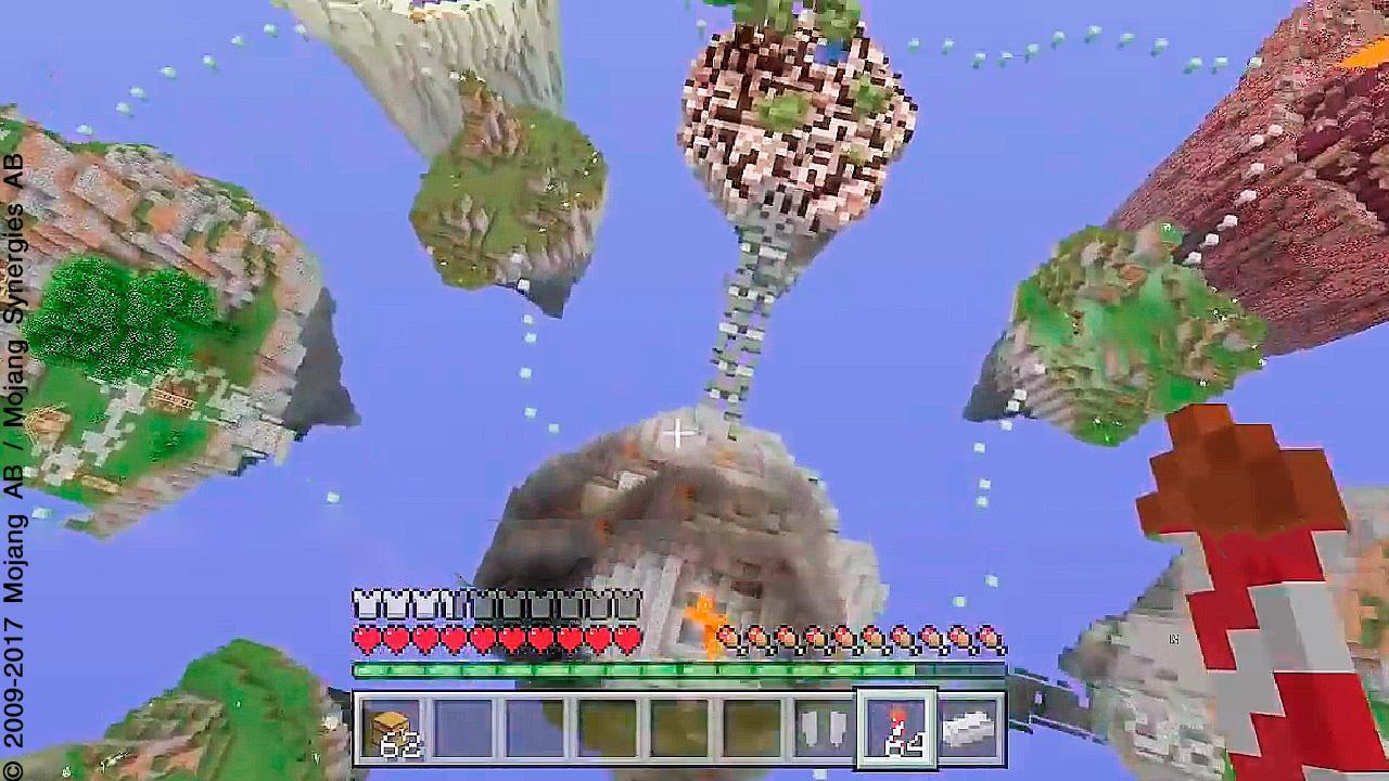 Glide Sky Islands PvP Minecraft Map