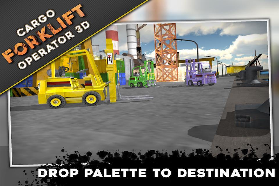 Cargo Forklift Operator Sim 3D