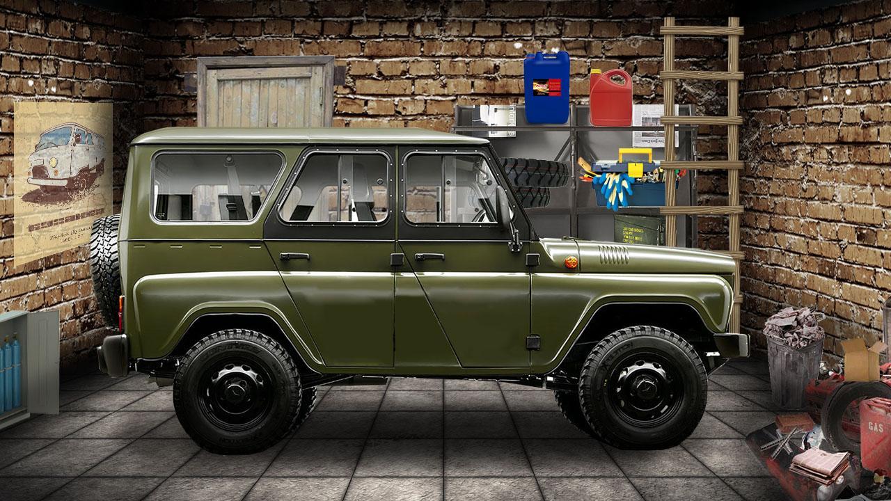 Simulator Driver UAZ Car 3D