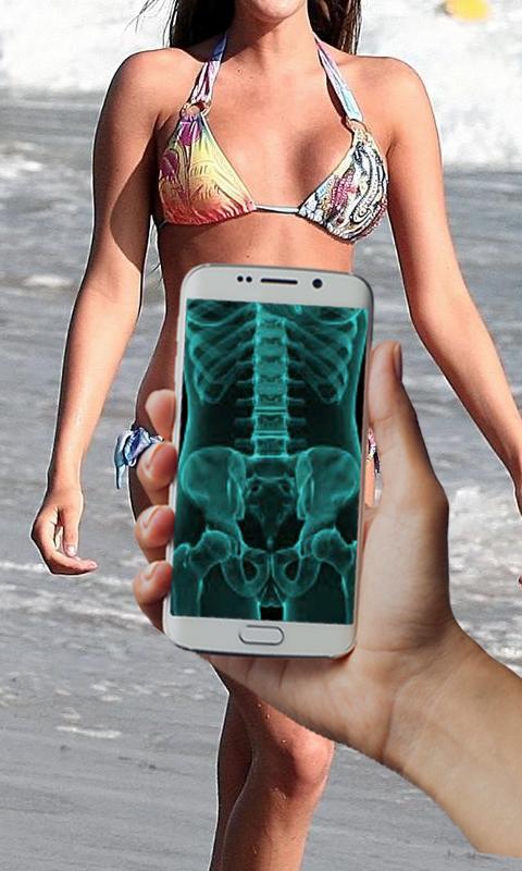 Blonde Xray Scanner Prank