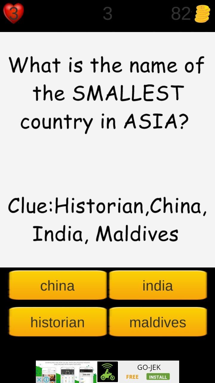 5th Grade Geography Quiz