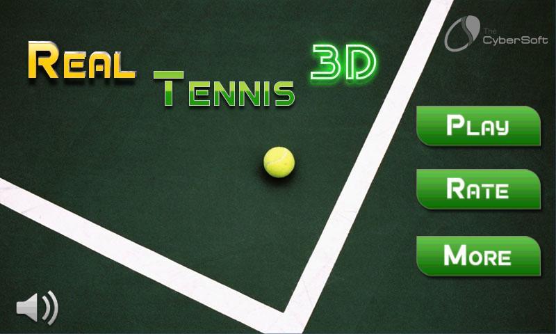 Play Real Tennis 3D Game 2015