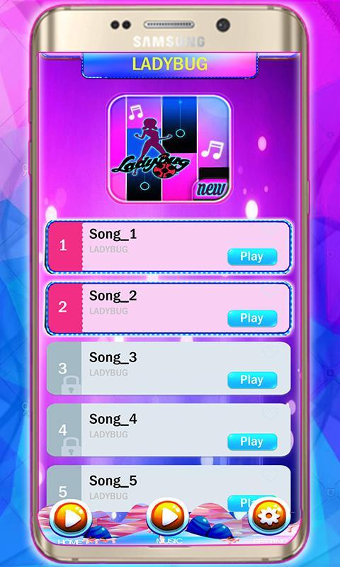 Ladybug Piano Tile GAME